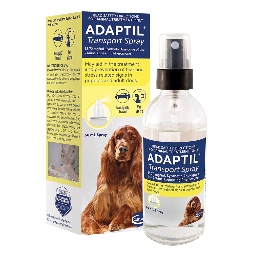 Adaptil Pheromone Dog Spray Adaptil Calm Dog Spray Calming Spray
